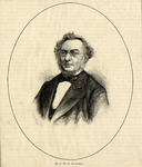 105410 Portret van dr. F.W.C. Krecke, geboren 1812, directeur van de 1ste afdeling aan het Rijksobservatorium te ...